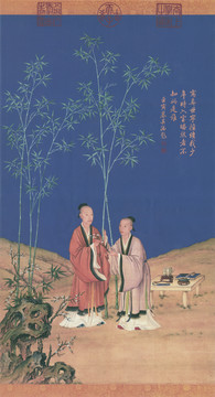 郎世寧平安春信圖