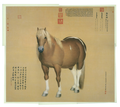 郎世寧雪點雕