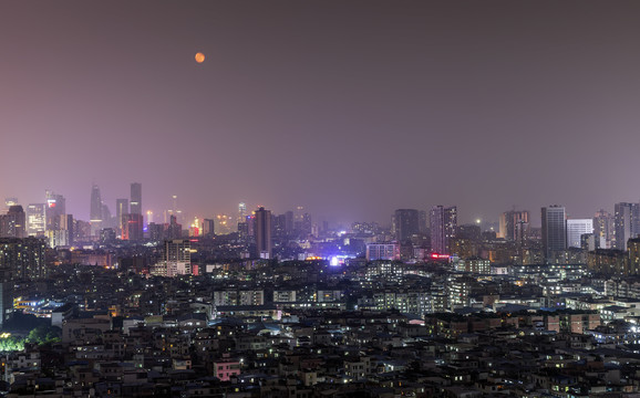 广州城市夜景