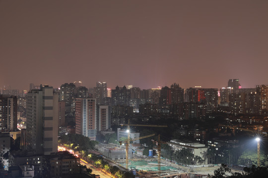 广州城市夜景