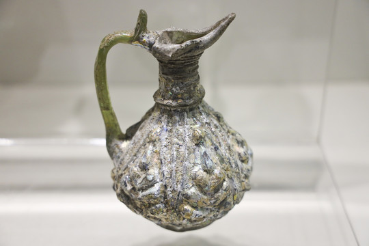古代玻璃酒壶