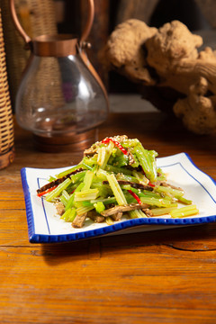 香芹與豆干