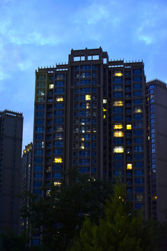 大楼夜景