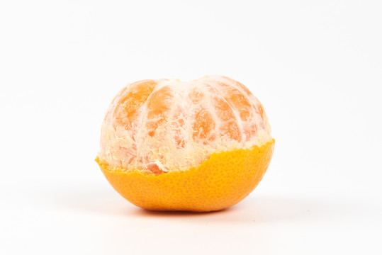橘子桔子白色背景