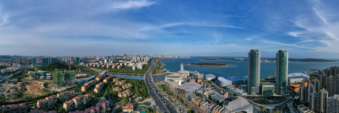 青岛西海岸新区全景