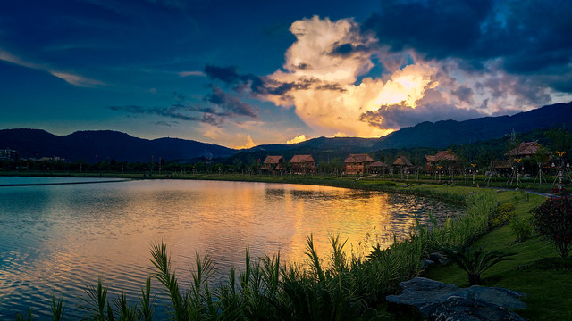 葫芦湖风景