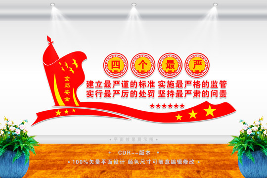 食品安全四個(gè)最嚴(yán)