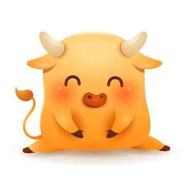 可愛(ài)的小金牛