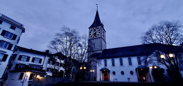 瑞士苏黎世教堂