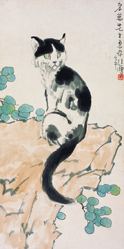 徐悲鴻 貓