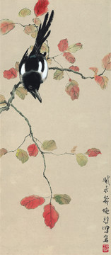 徐悲鴻 國畫花鳥