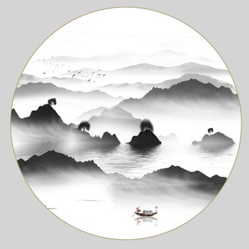 新中式裝飾畫