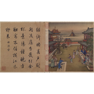 冷枚十宮詞圖