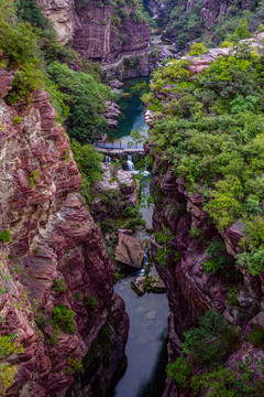 云台山红石峡