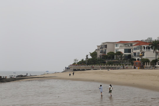 厦门海滩沙滩海边