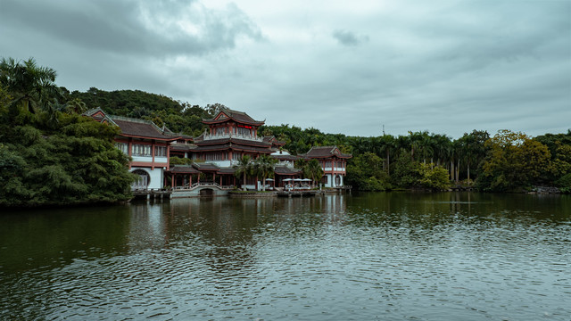 南宁青秀山天池