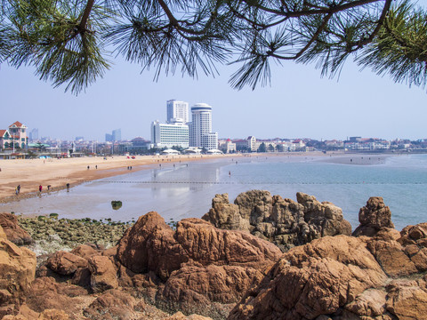 青岛第一海水浴场