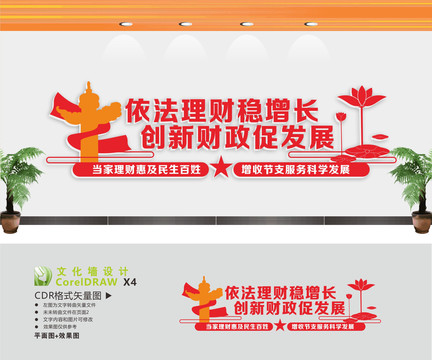 財(cái)政局文化墻