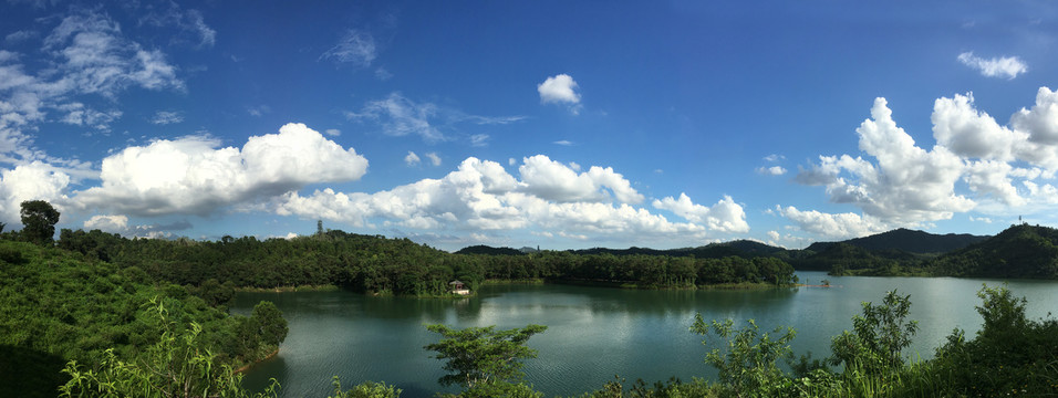 红花湖胜景