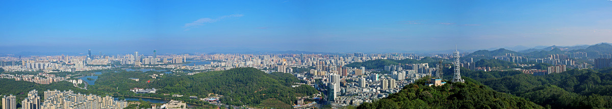 惠州全景惠城全景西湖全景