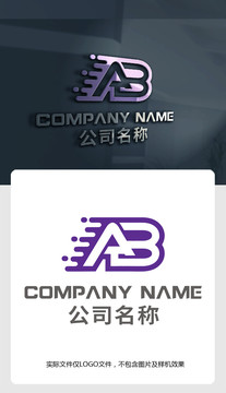 AB网络logo