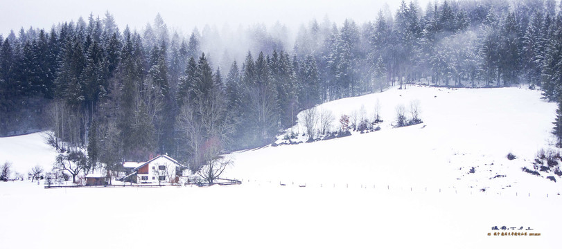 雪景德国贝希特斯加登