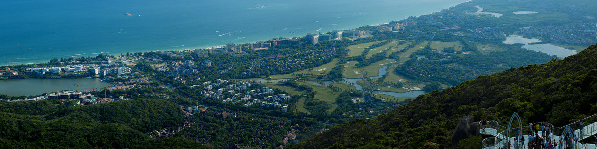 亚龙湾全景