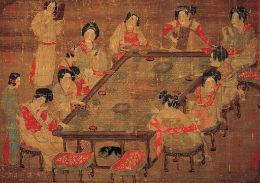 唐人宮樂圖