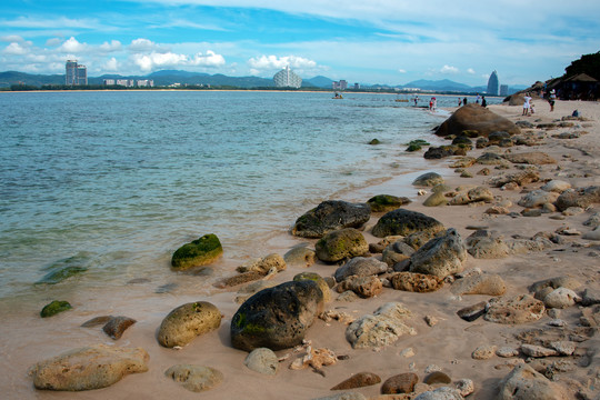 海南三亚海棠湾蜈支洲岛风景