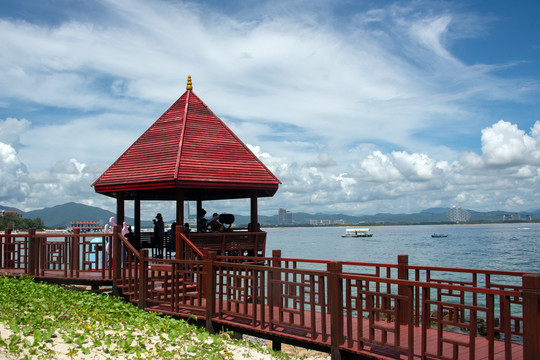 海南三亚海棠湾蜈支洲岛风景