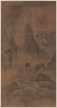 李公麟毛女圖