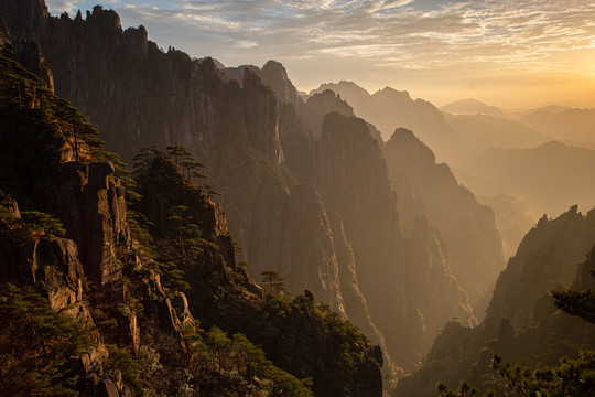 黄山美景