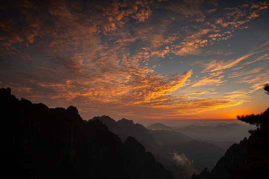 黄山美景