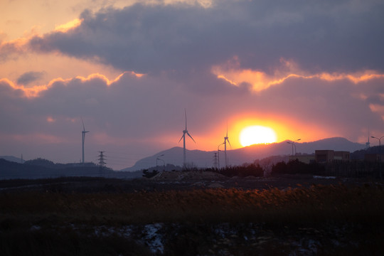 日出日落