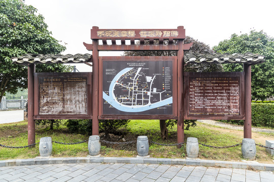 黔阳古城导览图