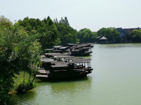 乌镇西栅景区游船码头