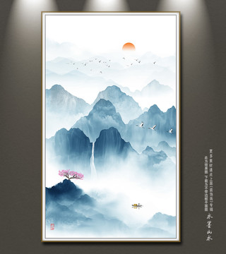 新中式山水畫(huà)