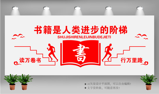 書籍是人類進(jìn)步的階梯