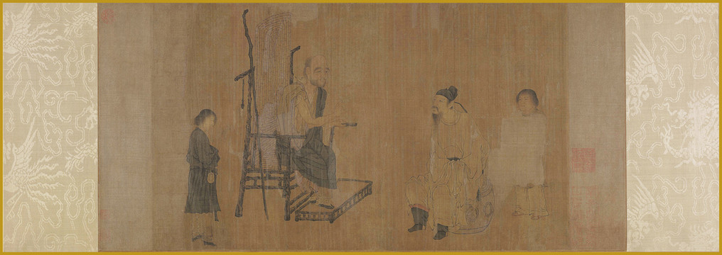 劉松年蕭翼賺蘭亭圖