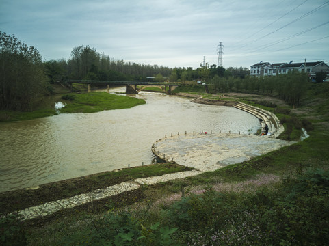 小河风景