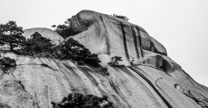 水墨天柱山