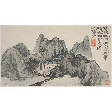 石涛山水画