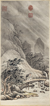 徐揚(yáng)雨景圖