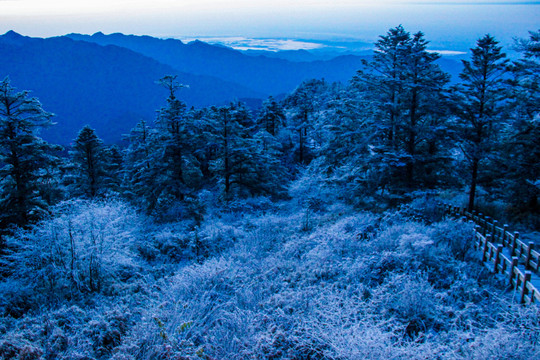 西岭雪山