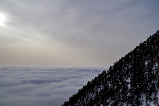 四川西岭雪山