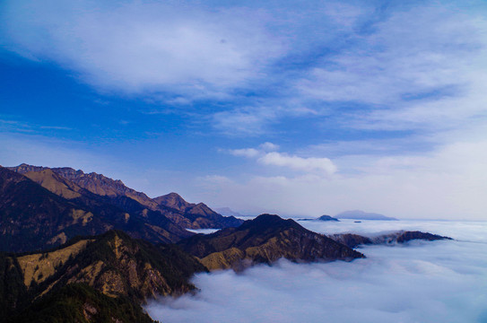 西岭雪山云海