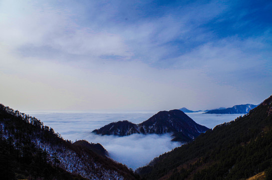 川西西岭风光