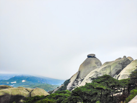 天柱山风景