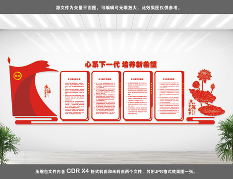 關(guān)工委文化墻
