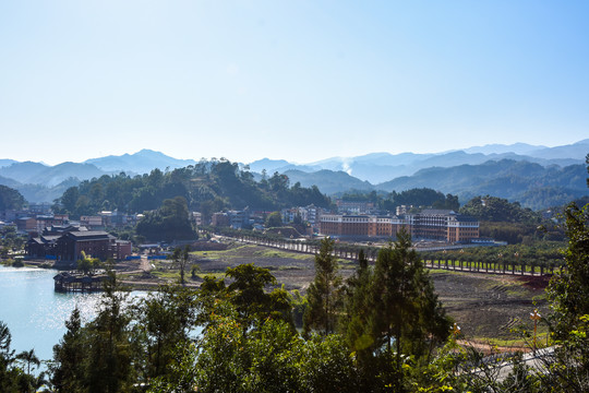 五龙生态水景风光